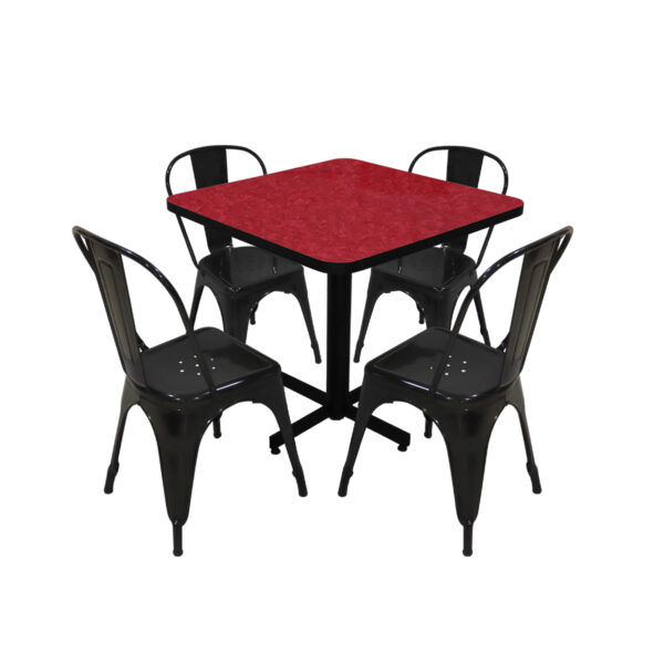 Conjunto Tolix Negro
