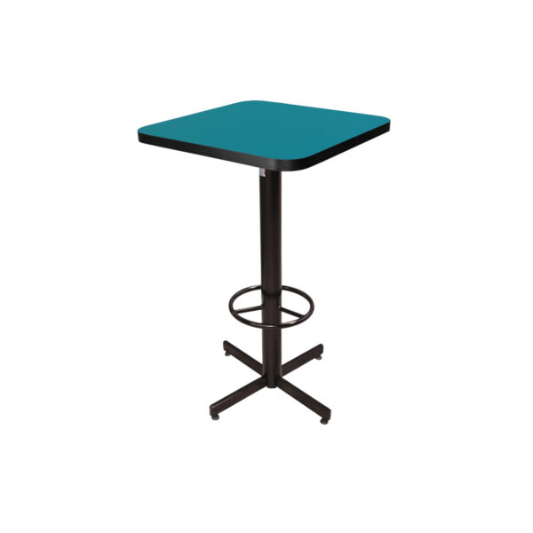 Mesa Alta Pedestal Chocolate 60cm x 60cm